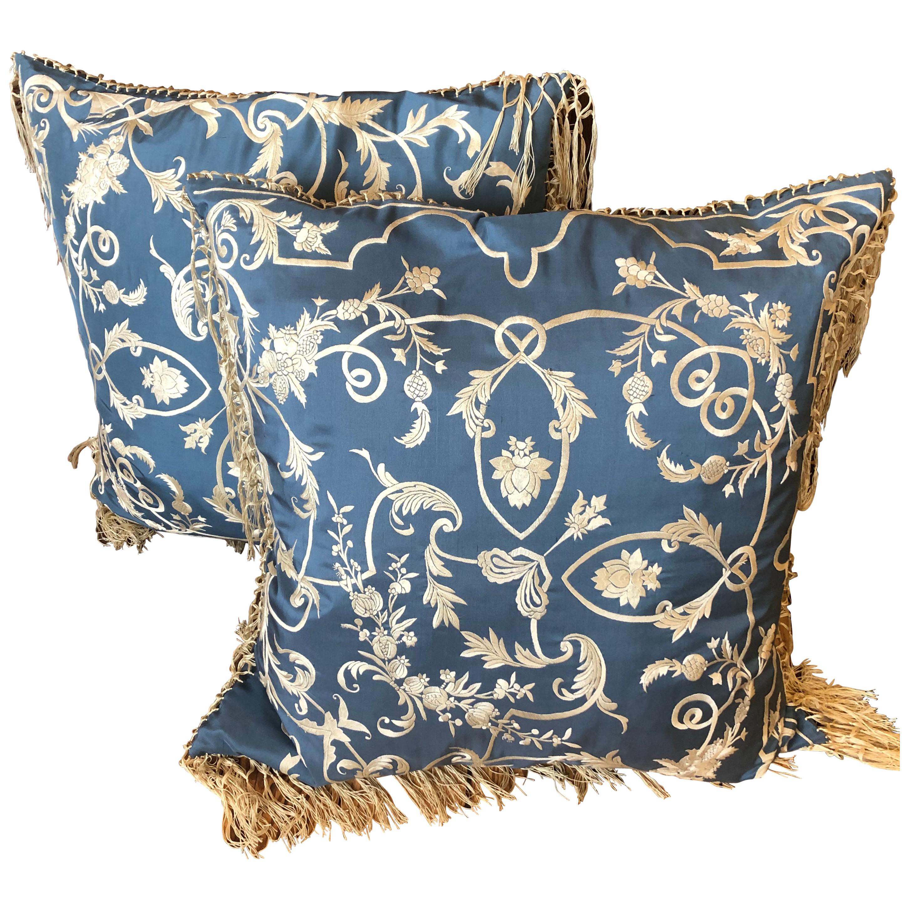 Pair of Ralph Lauren Down Pillows For Sale at 1stDibs
