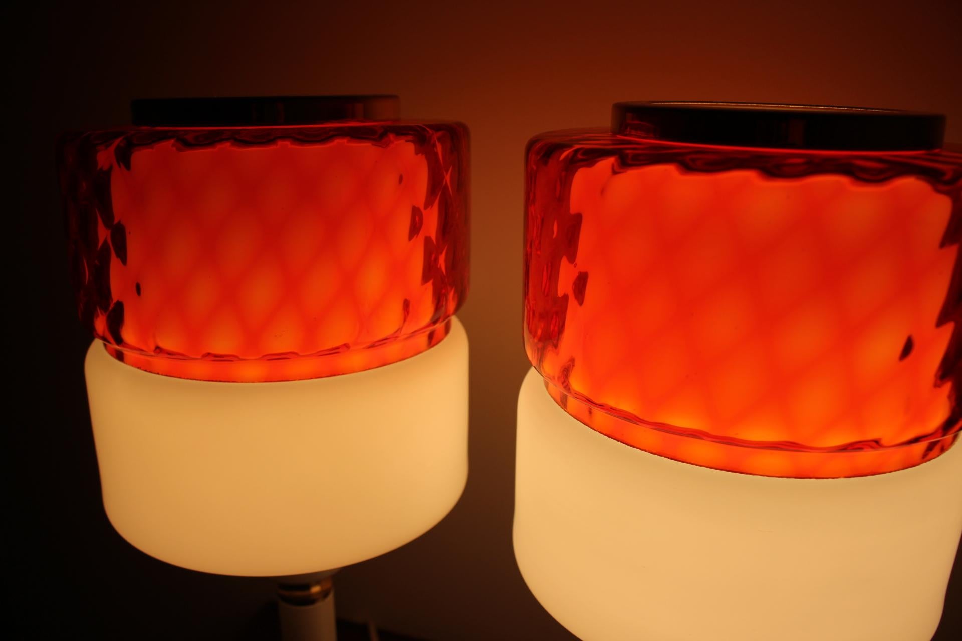 Pair of Big Table Lamps, 1960s For Sale 2