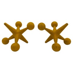 Pair of Bill Curry for Design Line Jax or Jacks Bookends