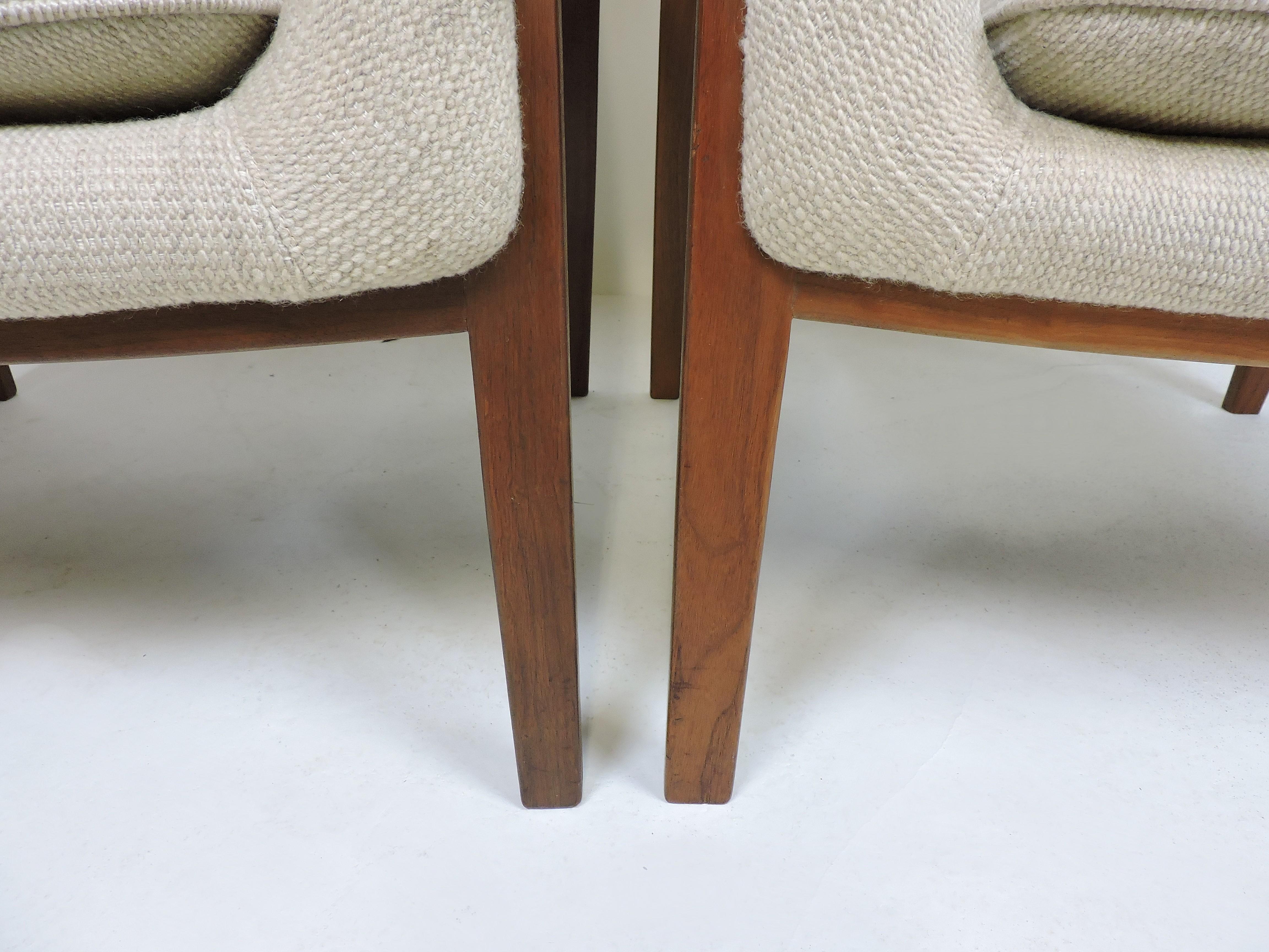 Pair of Bill Stephens Mid-Century Modern Bentwood Lounge Chairs for Knoll 6
