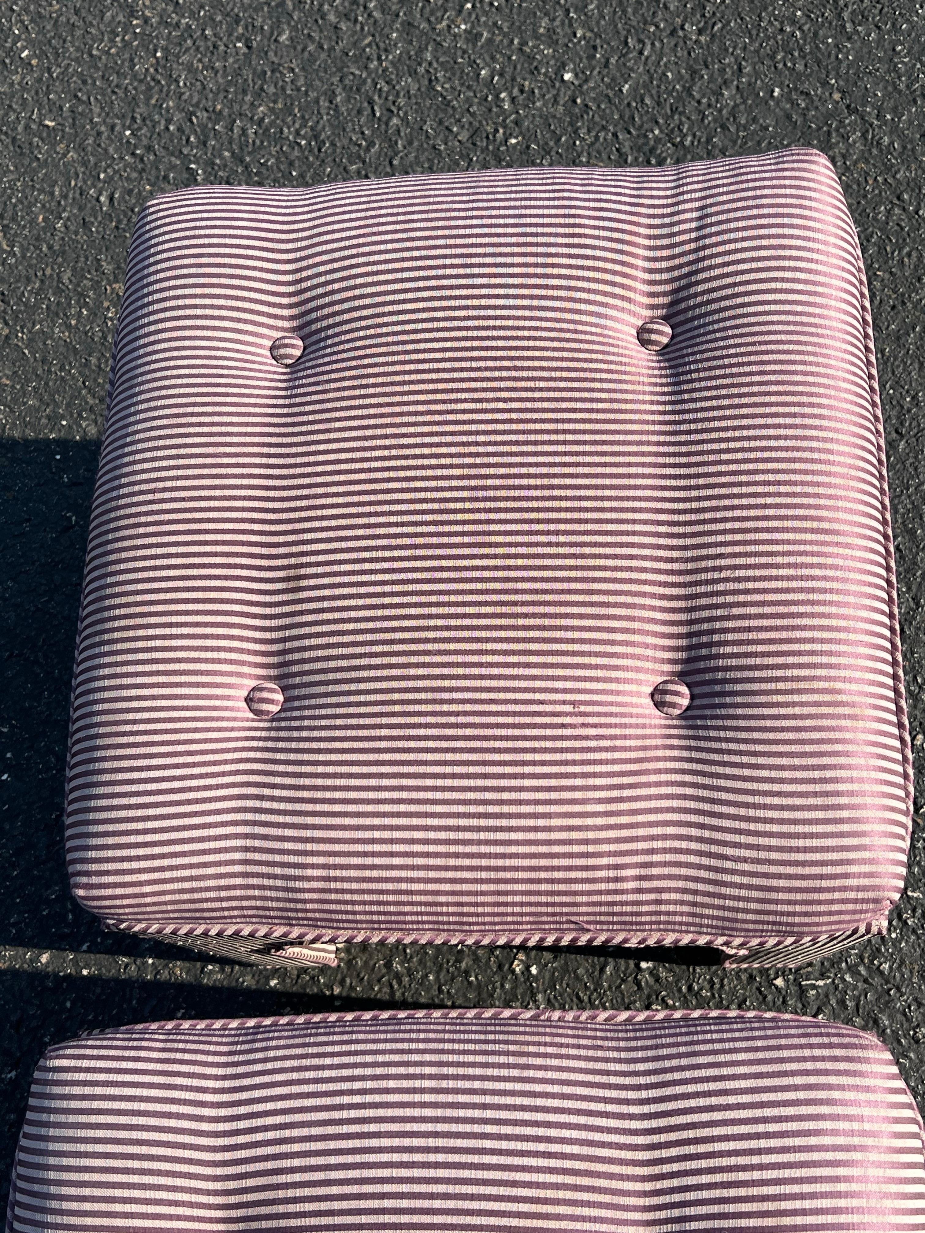 Pair of Billy Baldwin Pillow Top Sculpted Ottomans For Sale 12