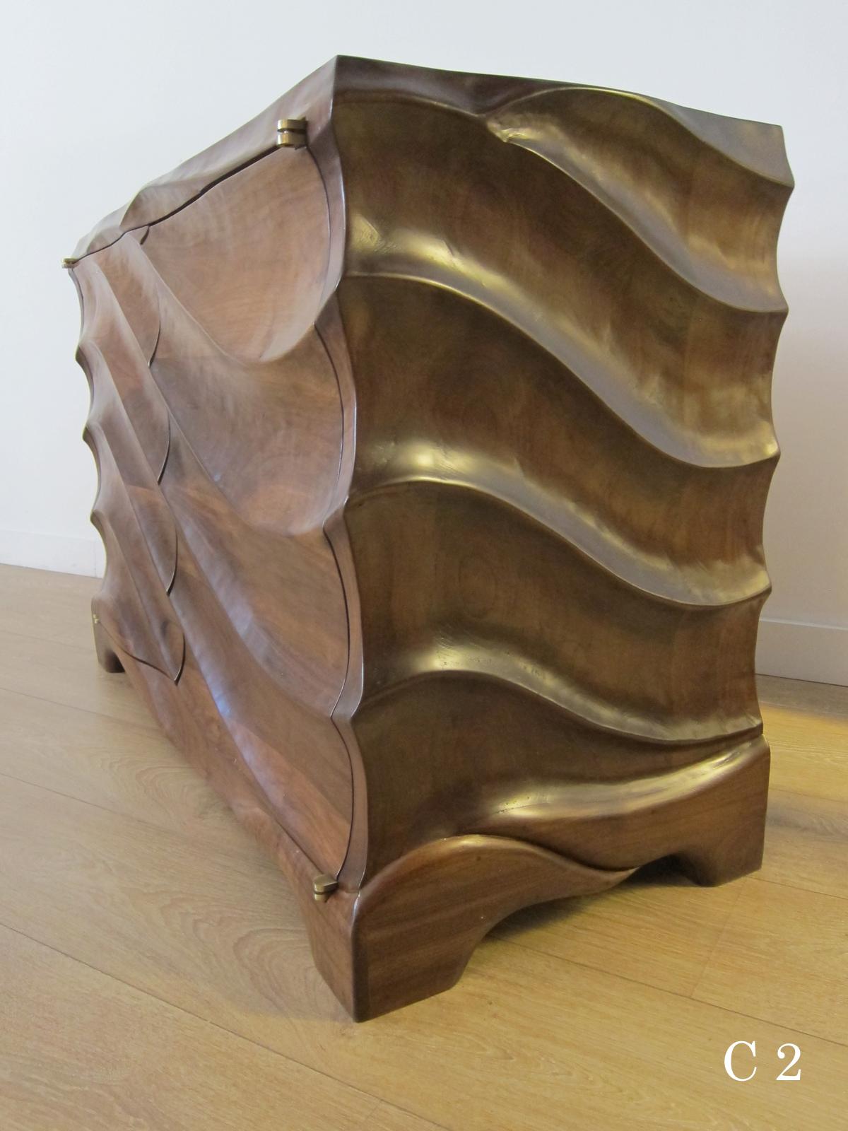 Pair of Biomorphic Studio Cabinets 3