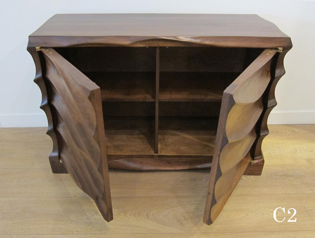 Pair of Biomorphic Studio Cabinets 5