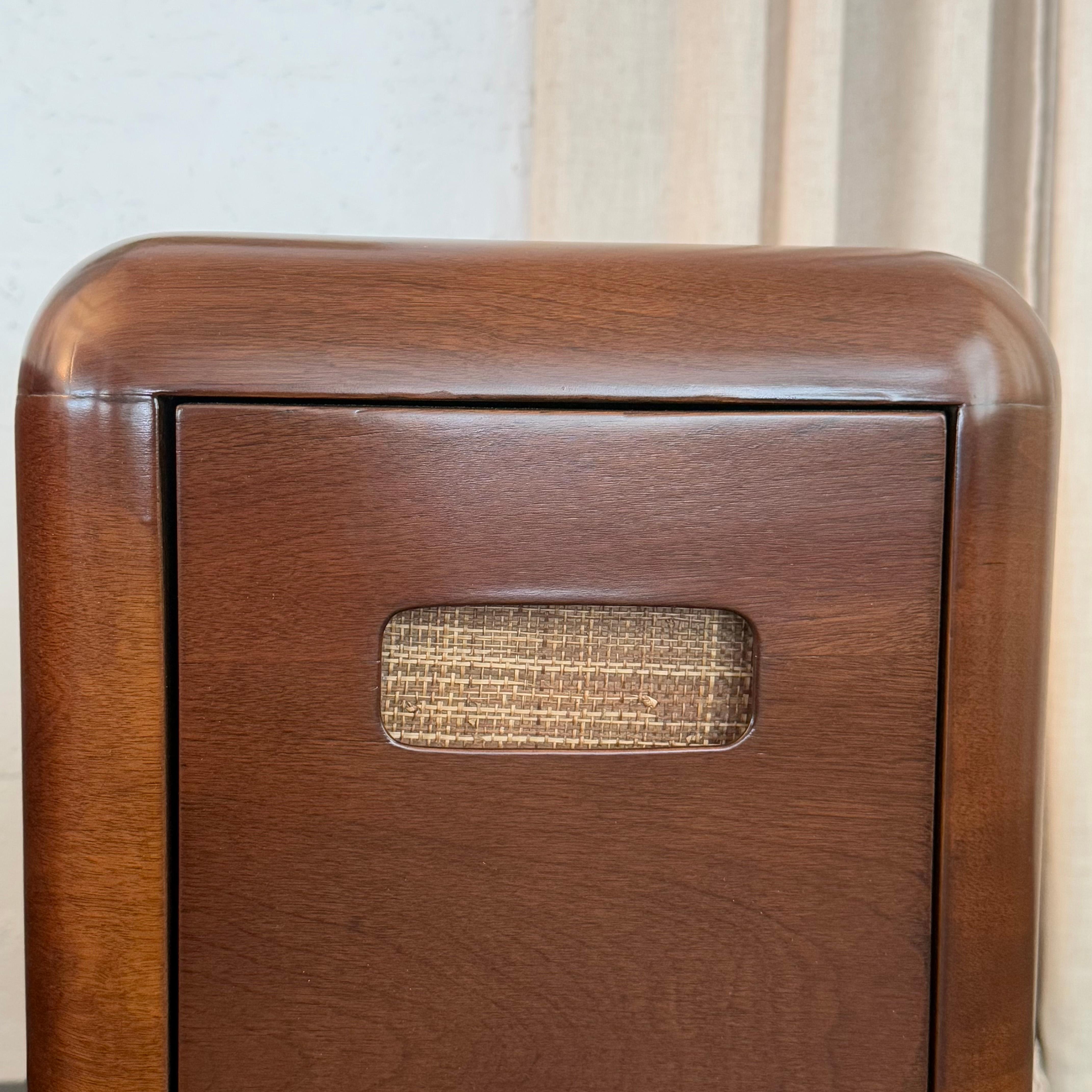 Pair Of Birch Bentwood Night Stands By Paul Goldman For Plymodern For Sale 2
