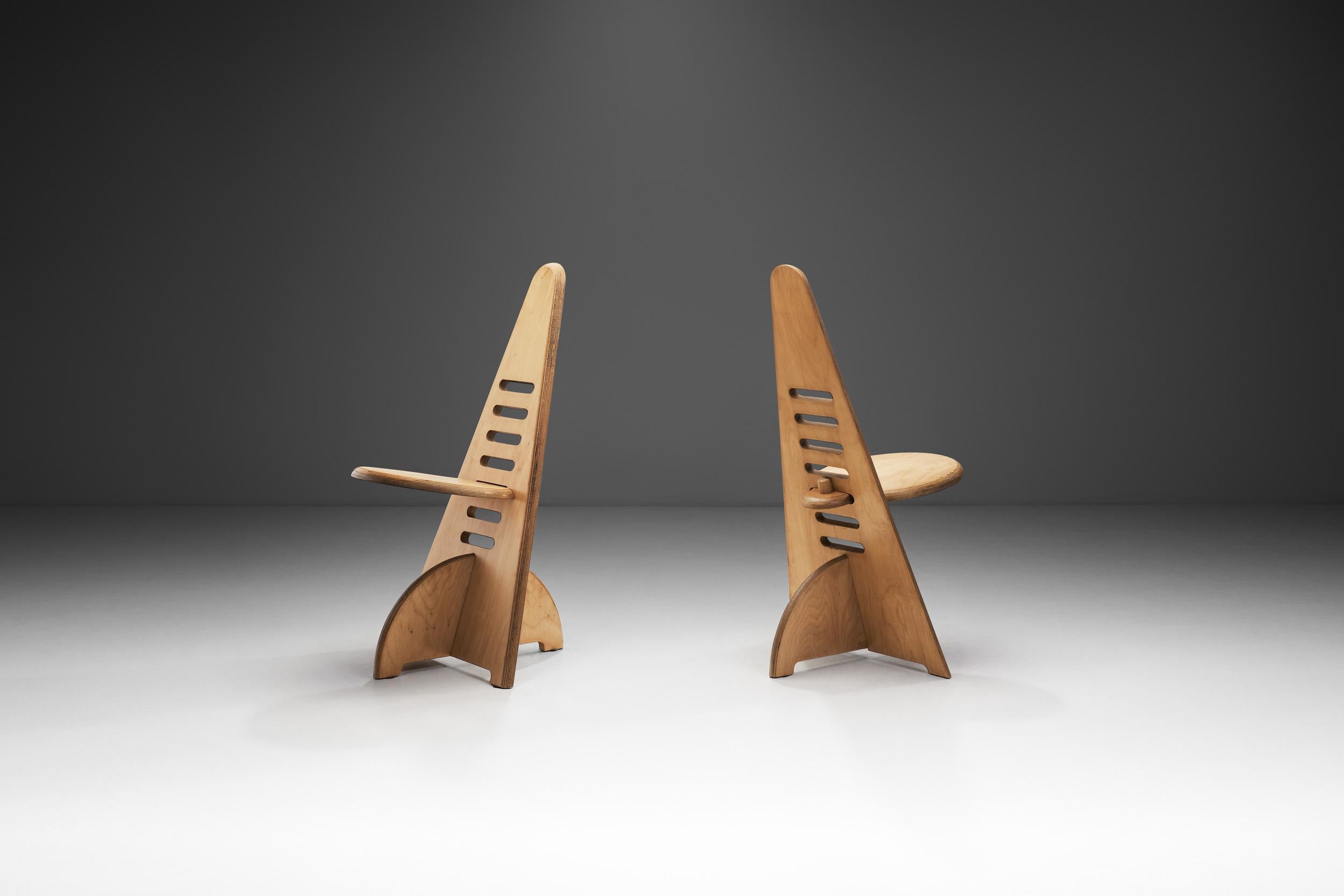 Paire de chaises 