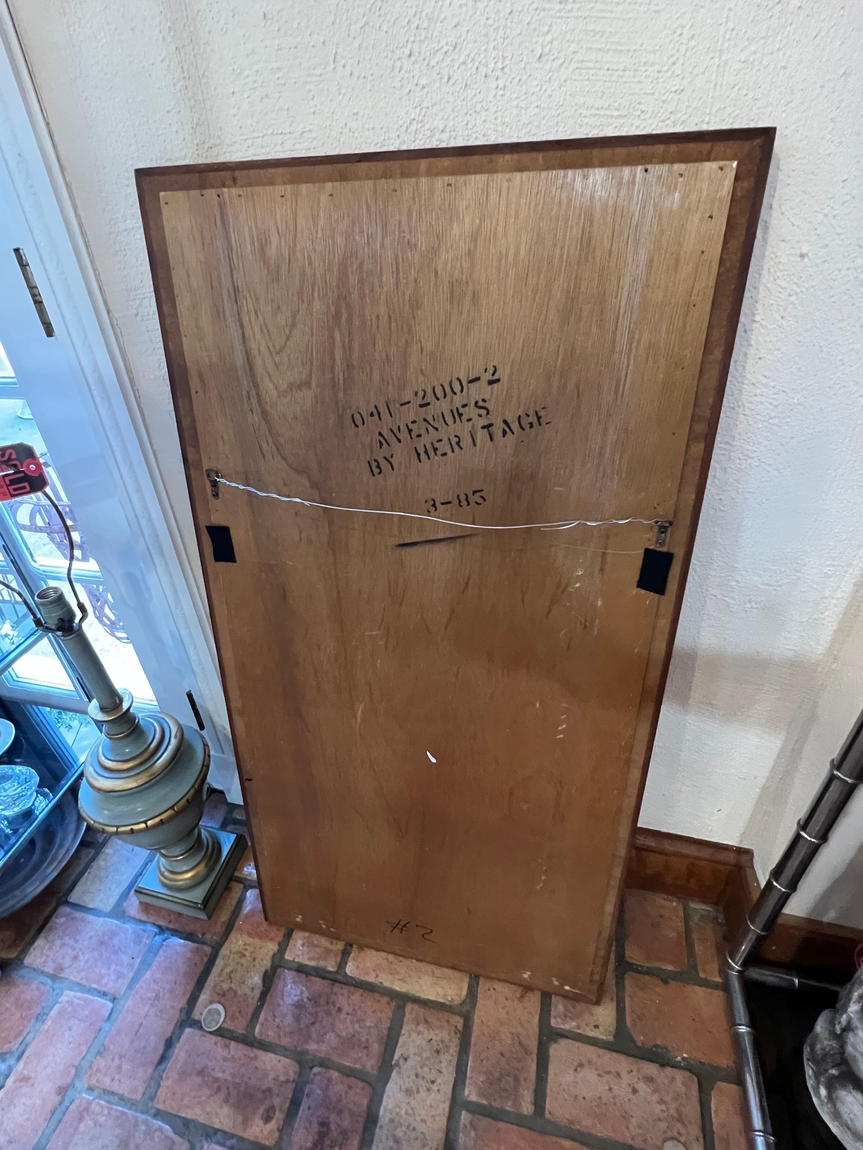 Pair of Birds Eye Maple Mirrors by Drexel Heritage For Sale at 1stDibs