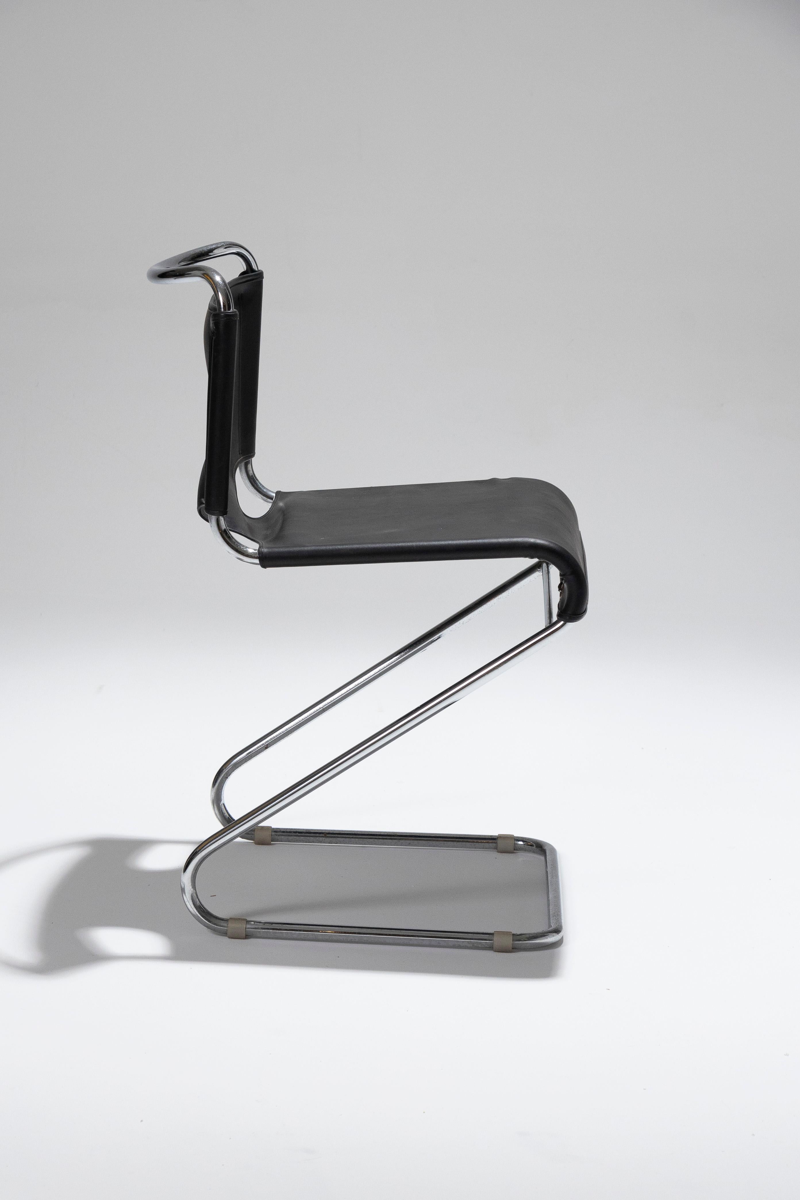 Métal Paire de chaises 
