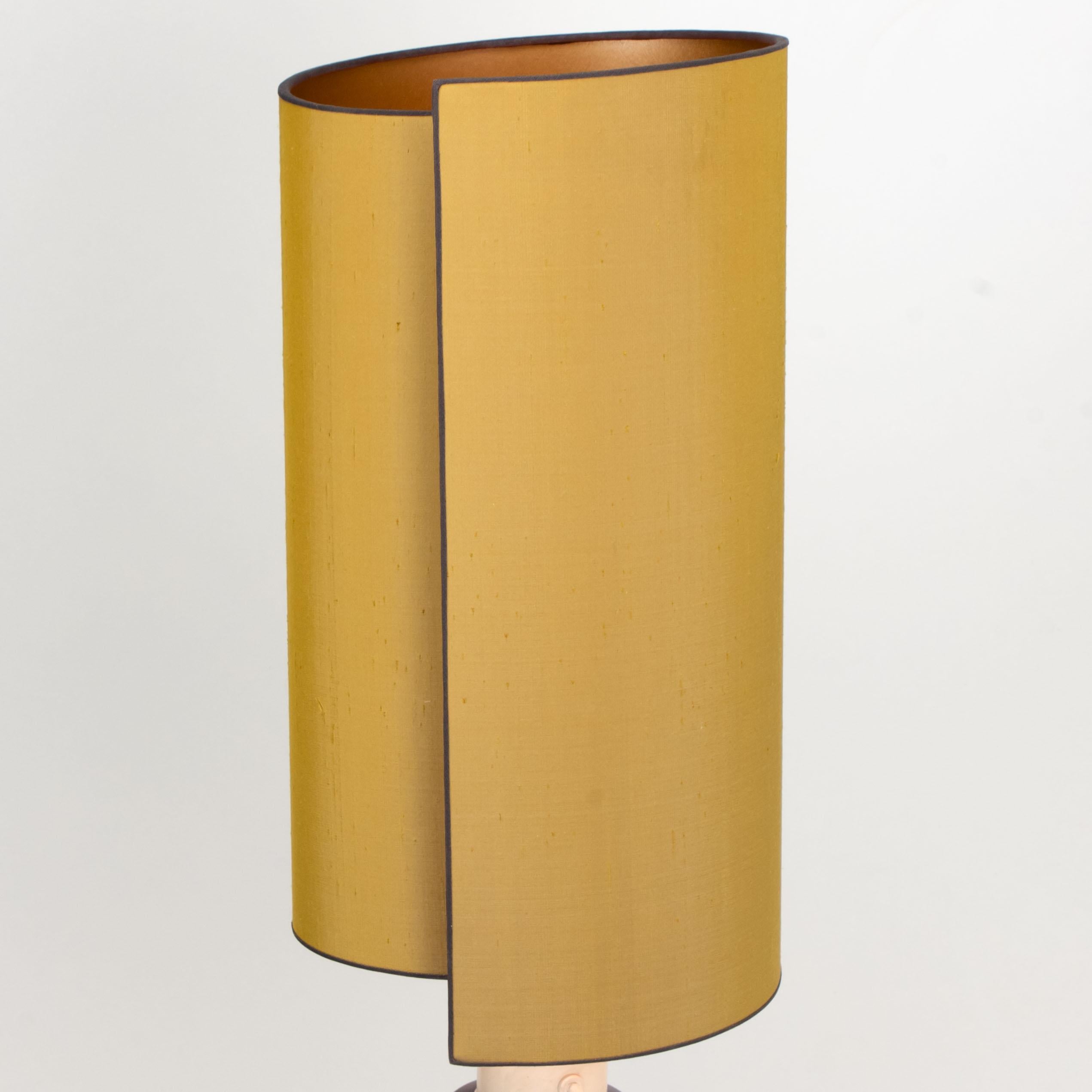 Pair of Bitossi Lamps for Bergboms, with Custom Made Shades by René Houben For Sale 7