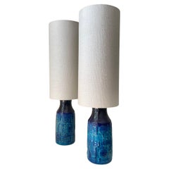 Pair of Bitossi lamps