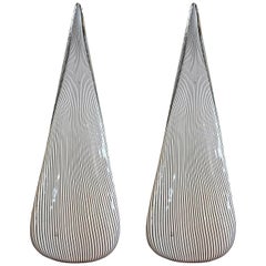 Mazzega Murano Table Lamps