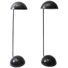 Pair of Black "Bikini" Table Lamps