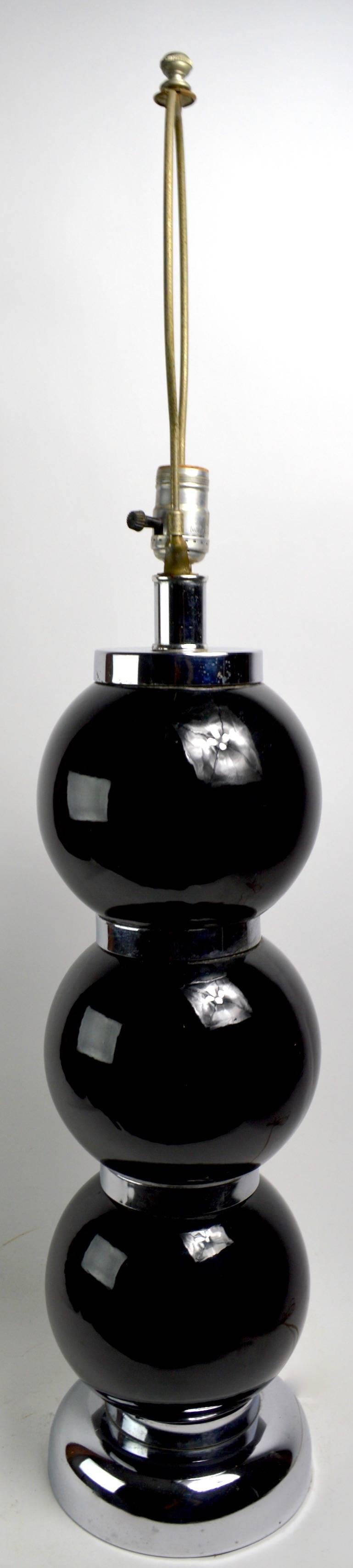 black ball lamp