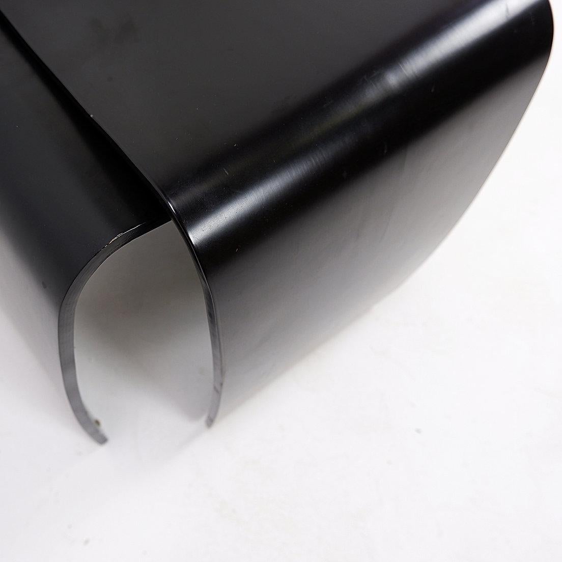 Pair of black Jørgen Møller M-Stools - Circa early-21st century, 2000s 3