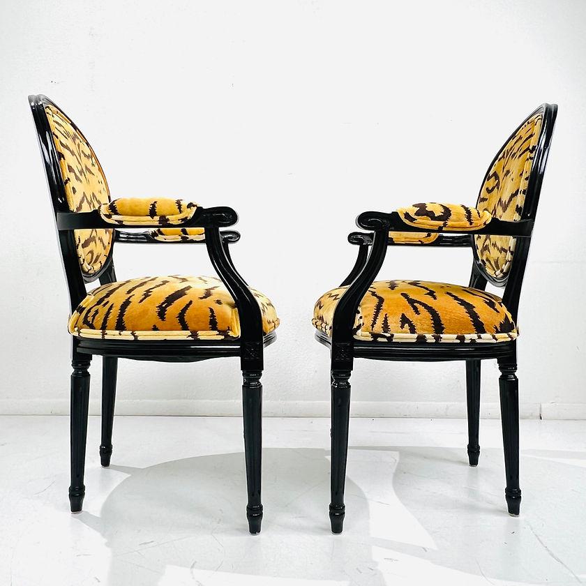tiger accent chair