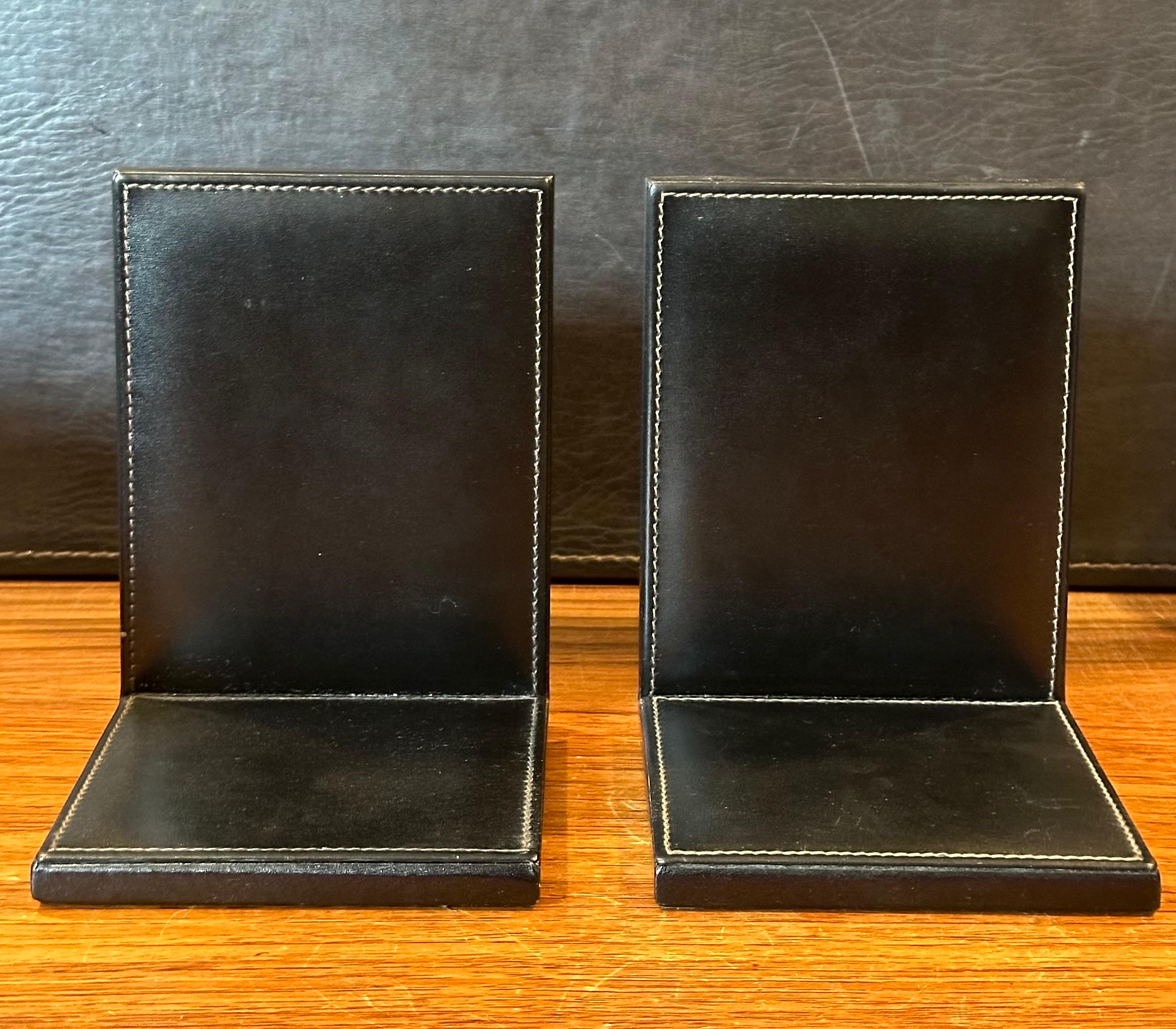 Pair of Black Leather 
