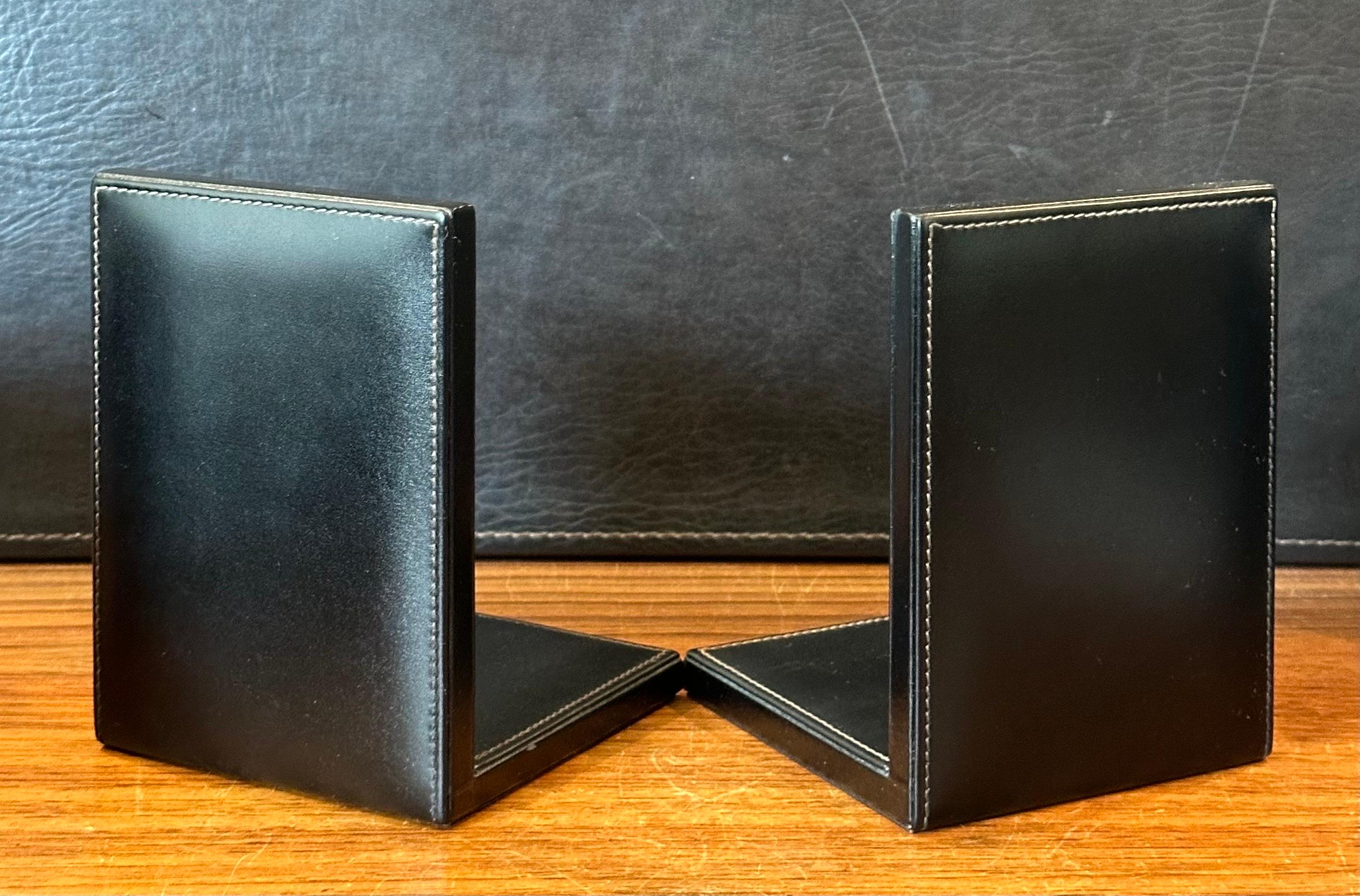 Pair of Black Leather 