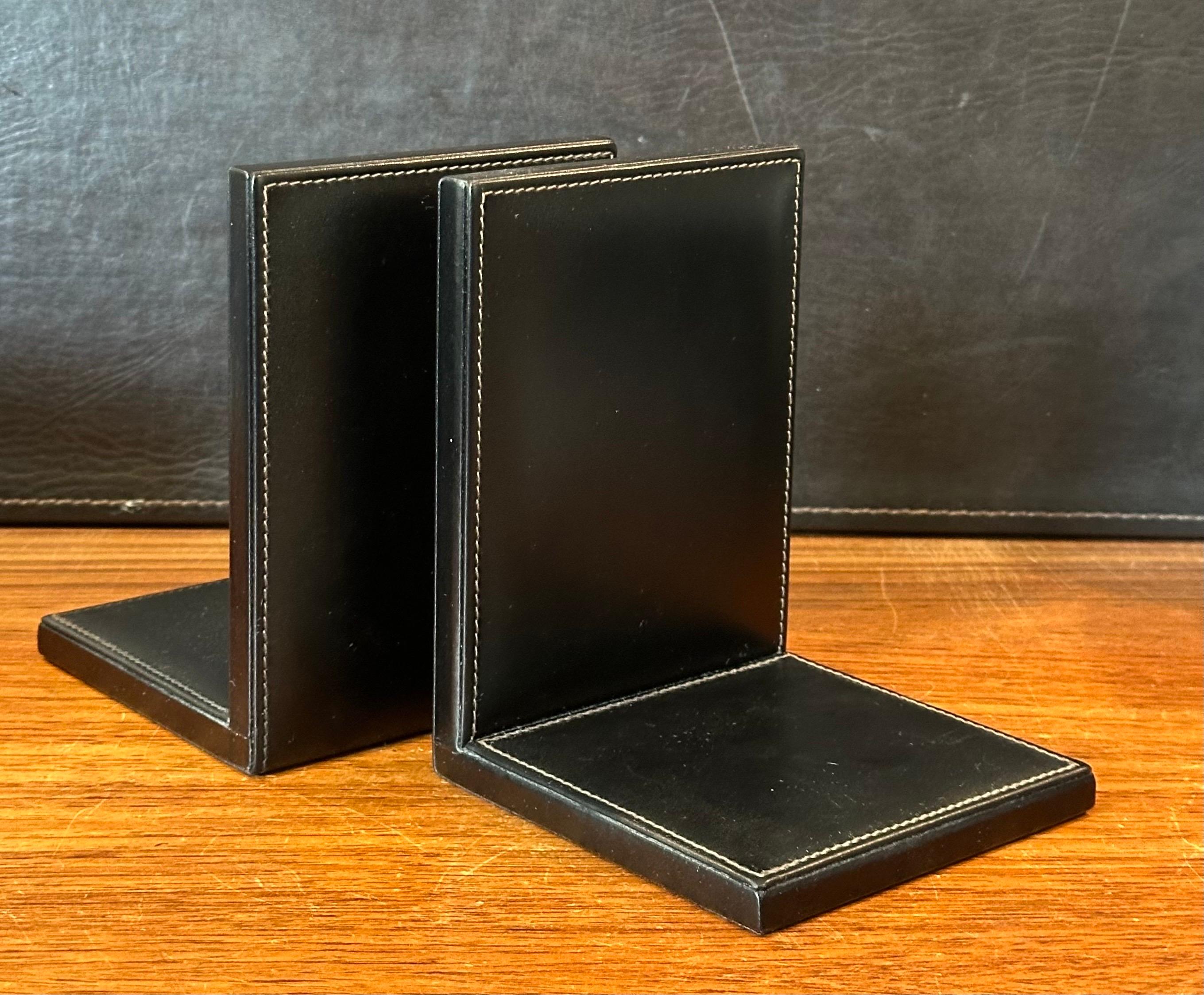 Pair of Black Leather 