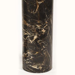 Pair of Black Marble Pedestals