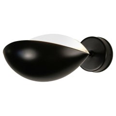 Serge Mouille - Pair of Eye Sconces in Black