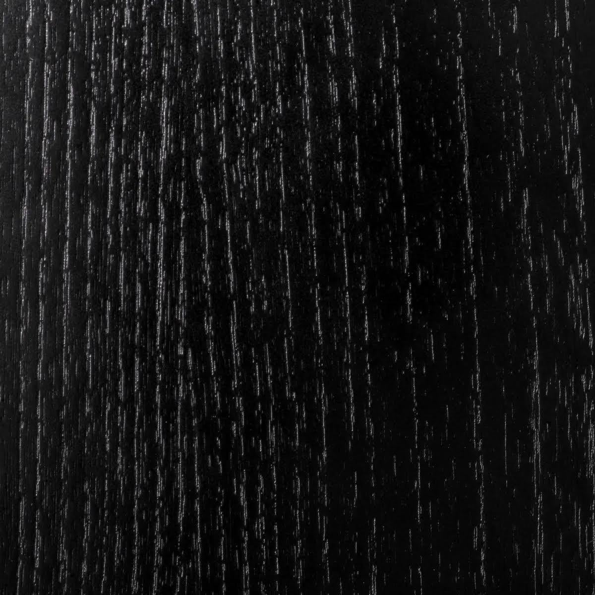 Pair of Black Wood Veneered Columns, 21st Century. In New Condition For Sale In Saint-Ouen, FR