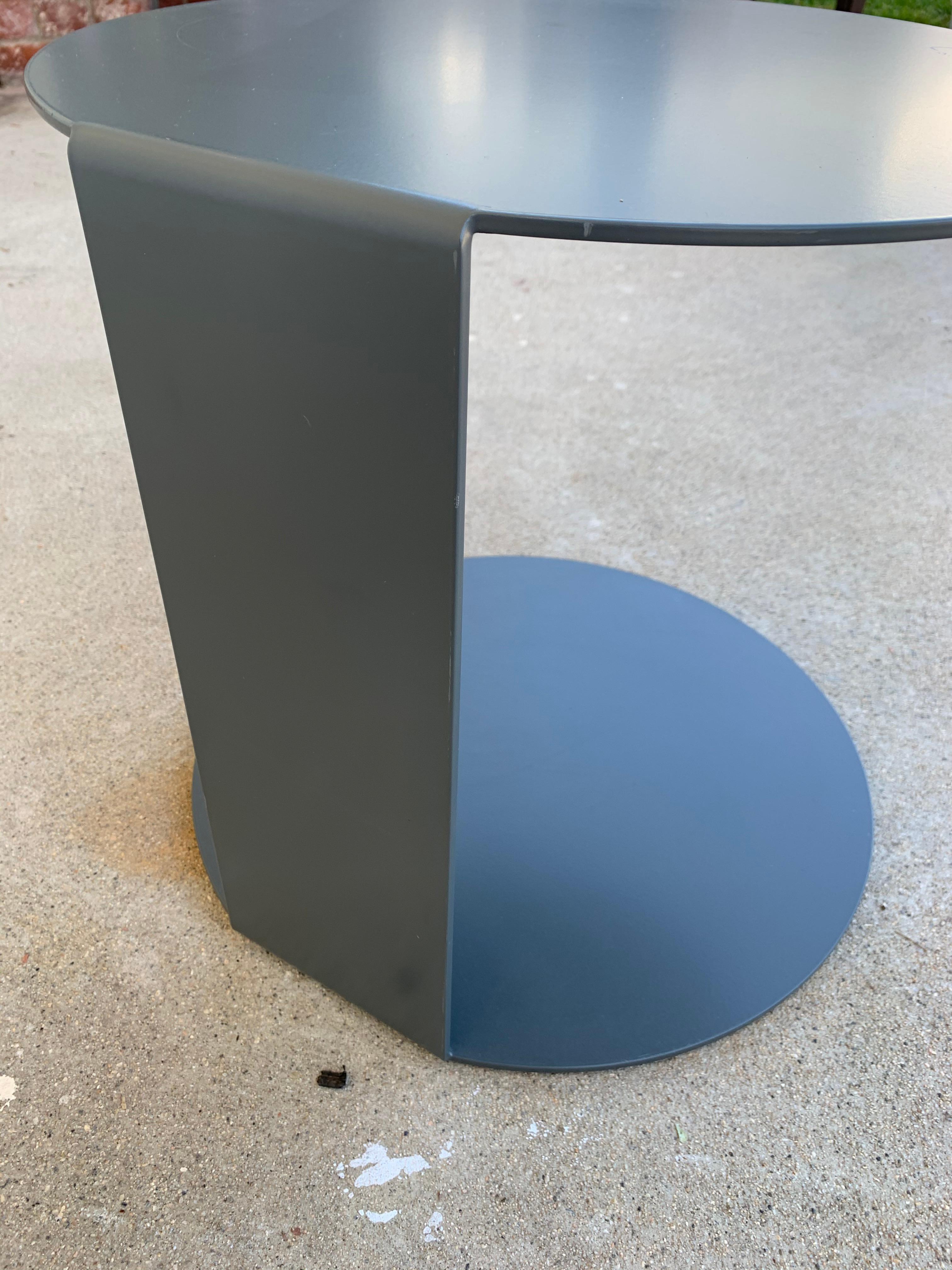 Contemporary Pair of Blog Side Tables Made in Italy by Verzelloni