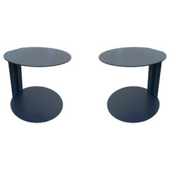 Pair of Blog Side Tables Made in Italy by Verzelloni
