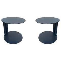 Pair of Blog Side Tables Made in Italy by Verzelloni