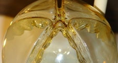Pair of Blown Glass Lanterns, Sold Individually