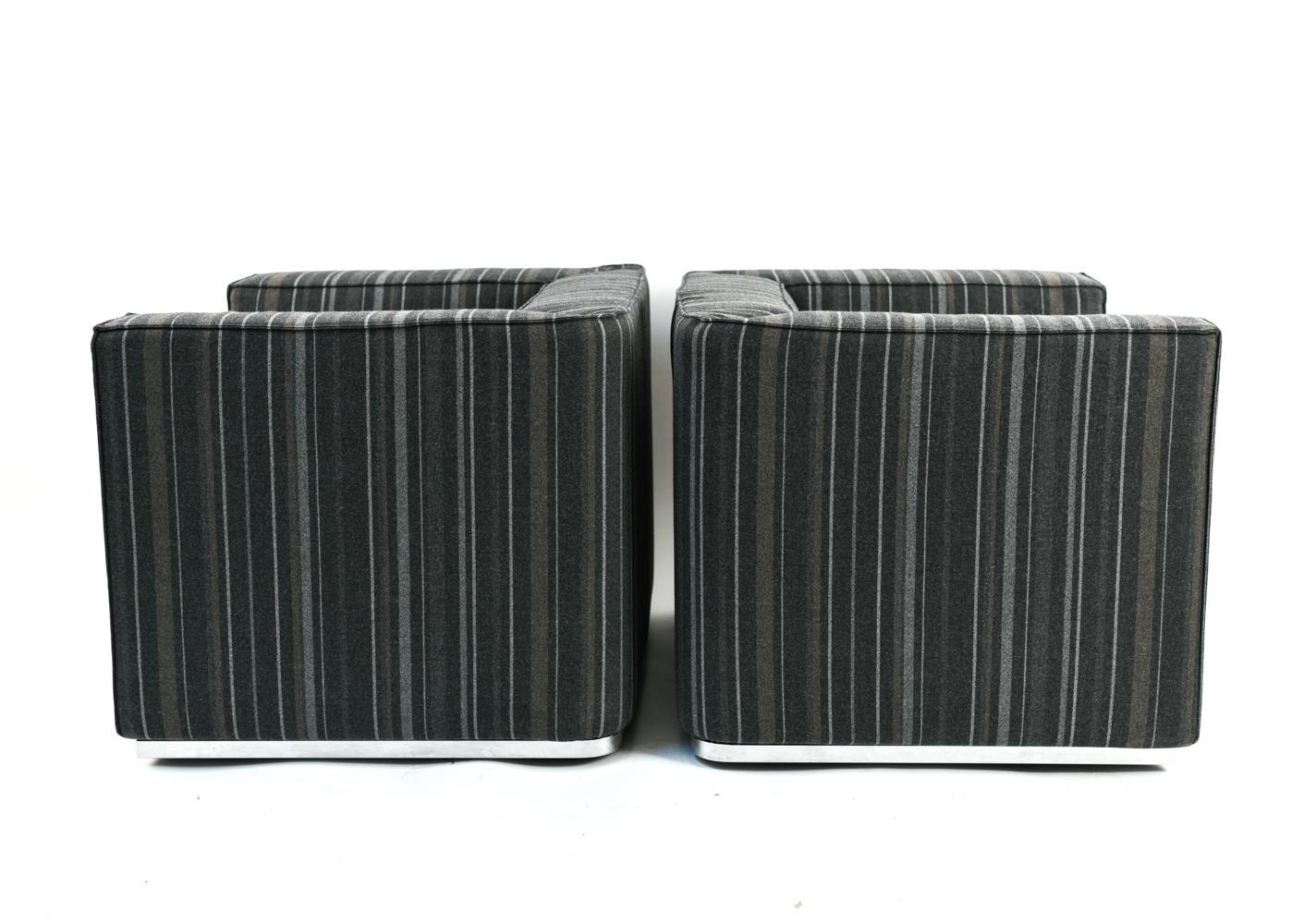 Pair of Blox Armchairs by Cassina 9
