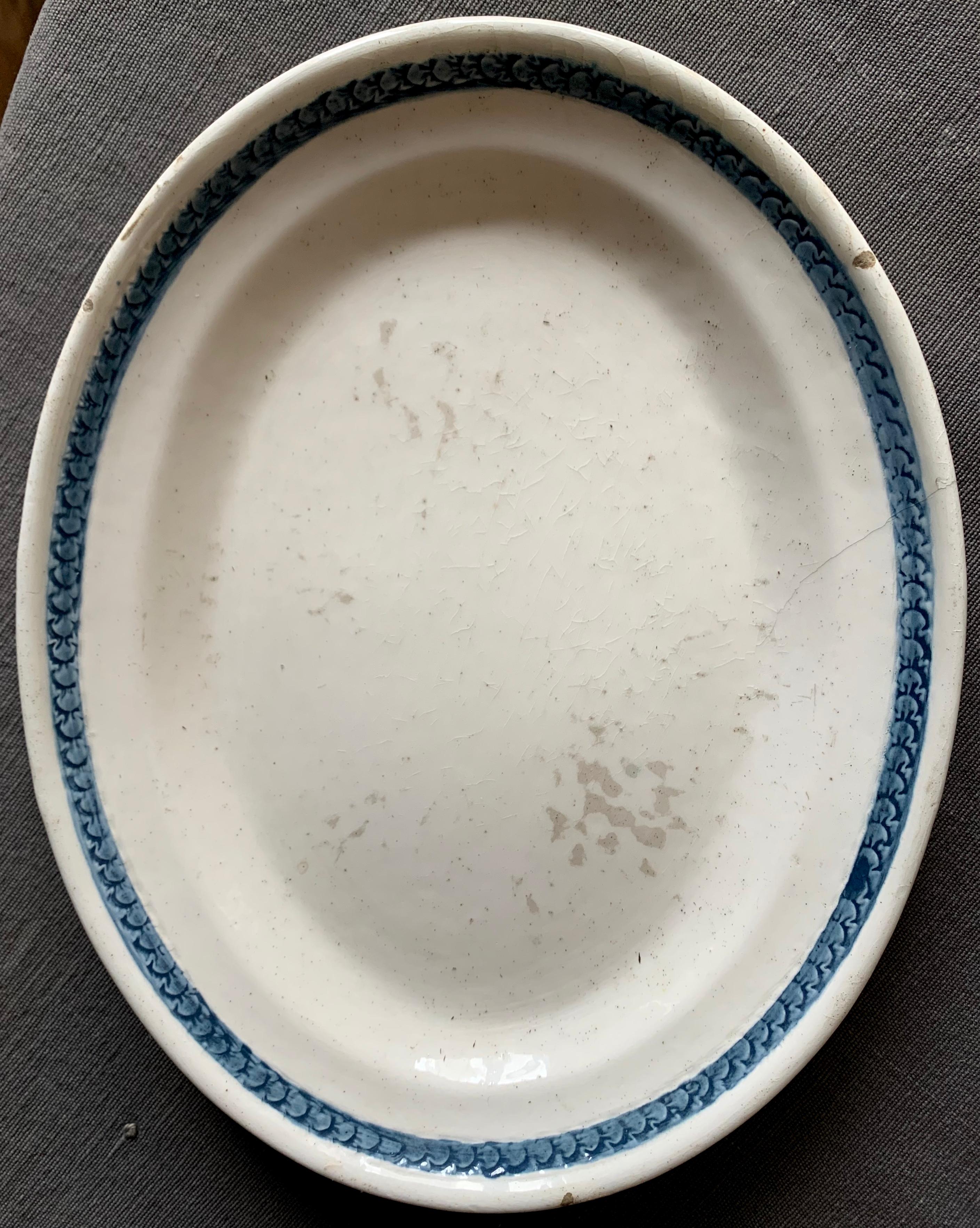 Pair Blue and White Swan Sauce Boats For Sale 2