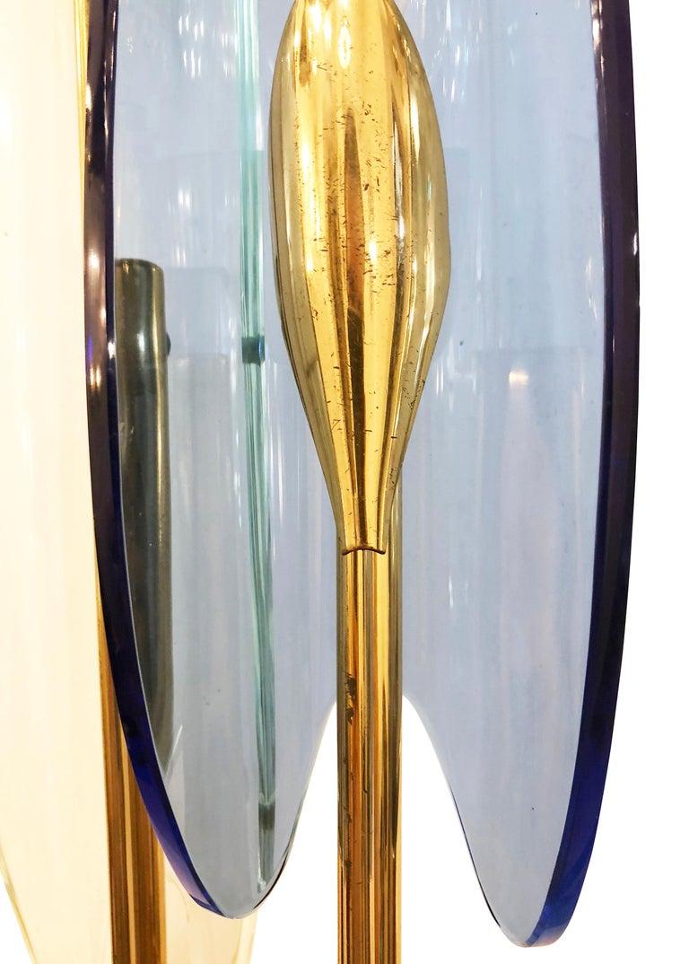 Italian Pair of Blue 