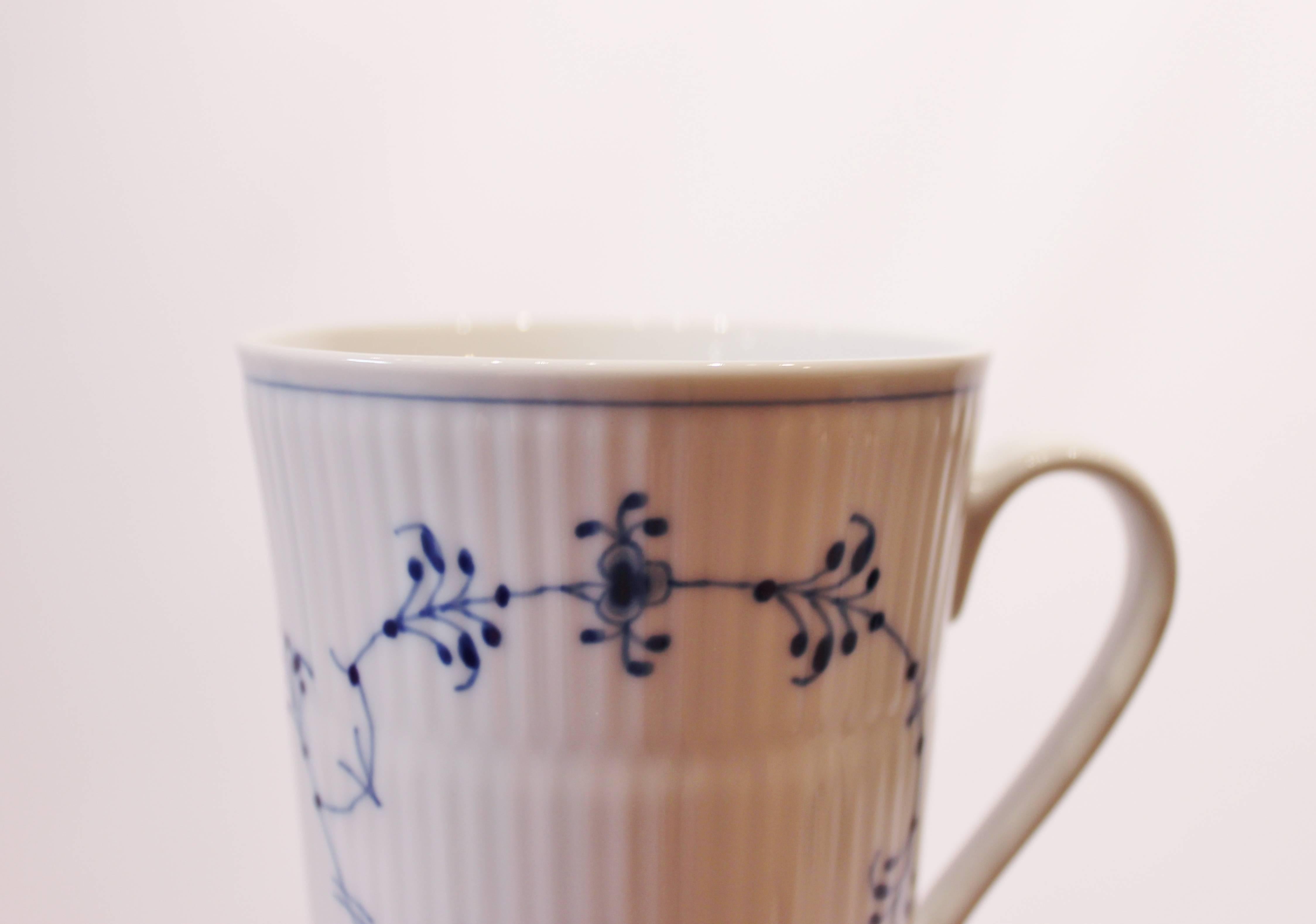royal copenhagen fluted mug