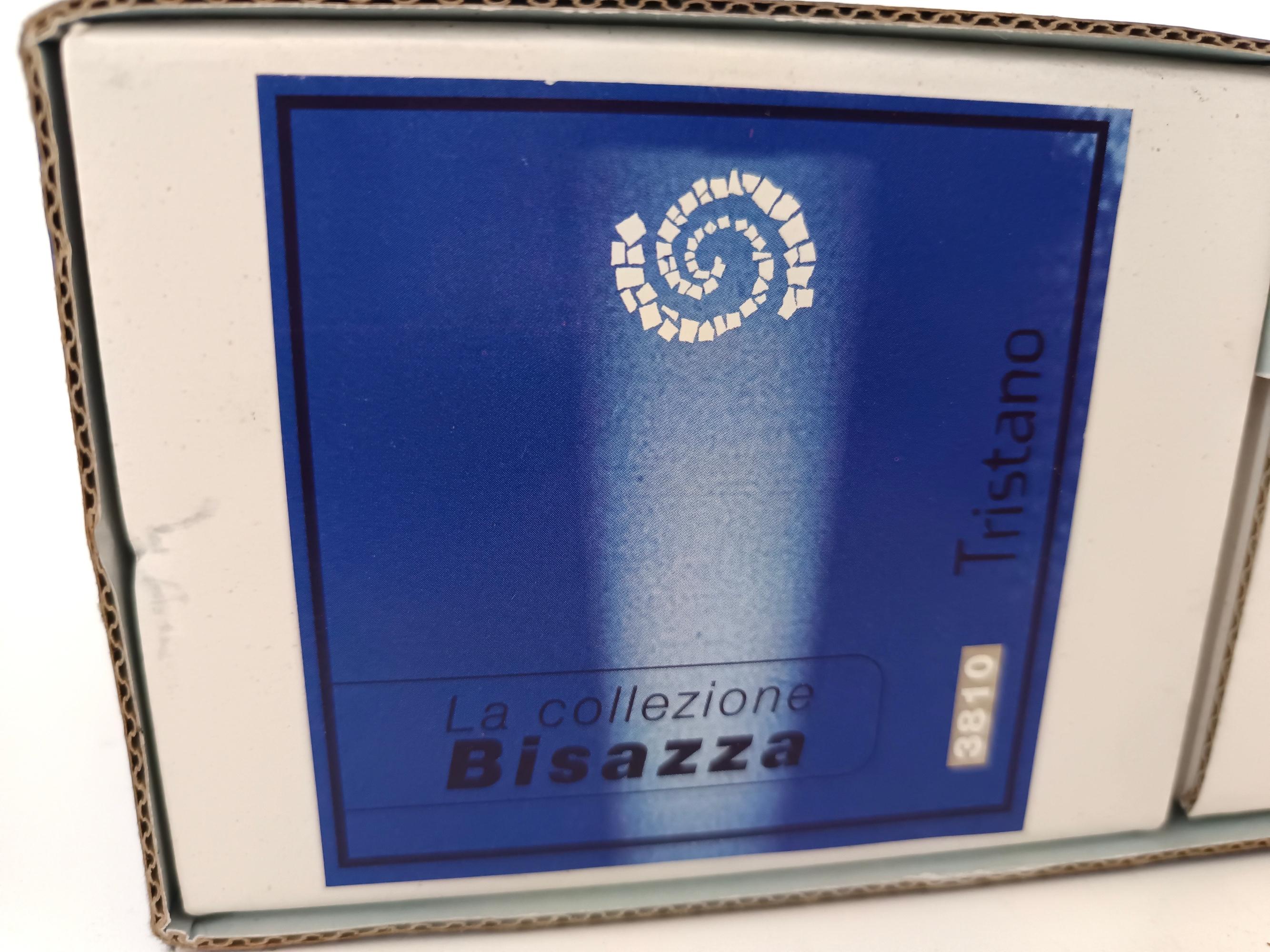 Pair of Blue Murano Glass Flutes by Bisazza & Rotella, Italy 2000 For Sale 8