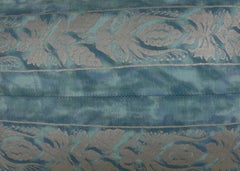 Pair of Blue and Silver Fortuny Pillows
