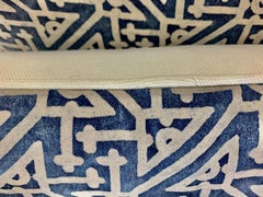 Pair of Blue and White Fortuny Pillows