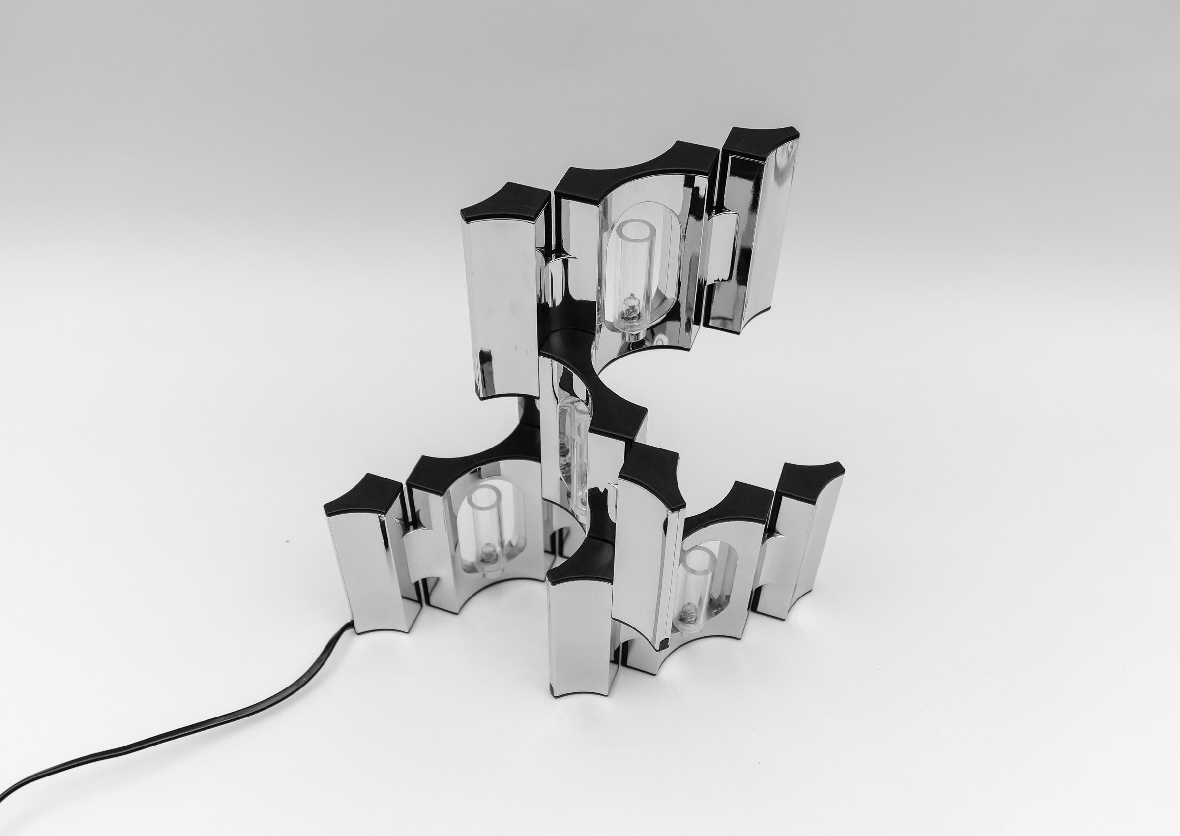 Pair of BMF Nagel Modular Table Lamps, 1960s Germany For Sale 8