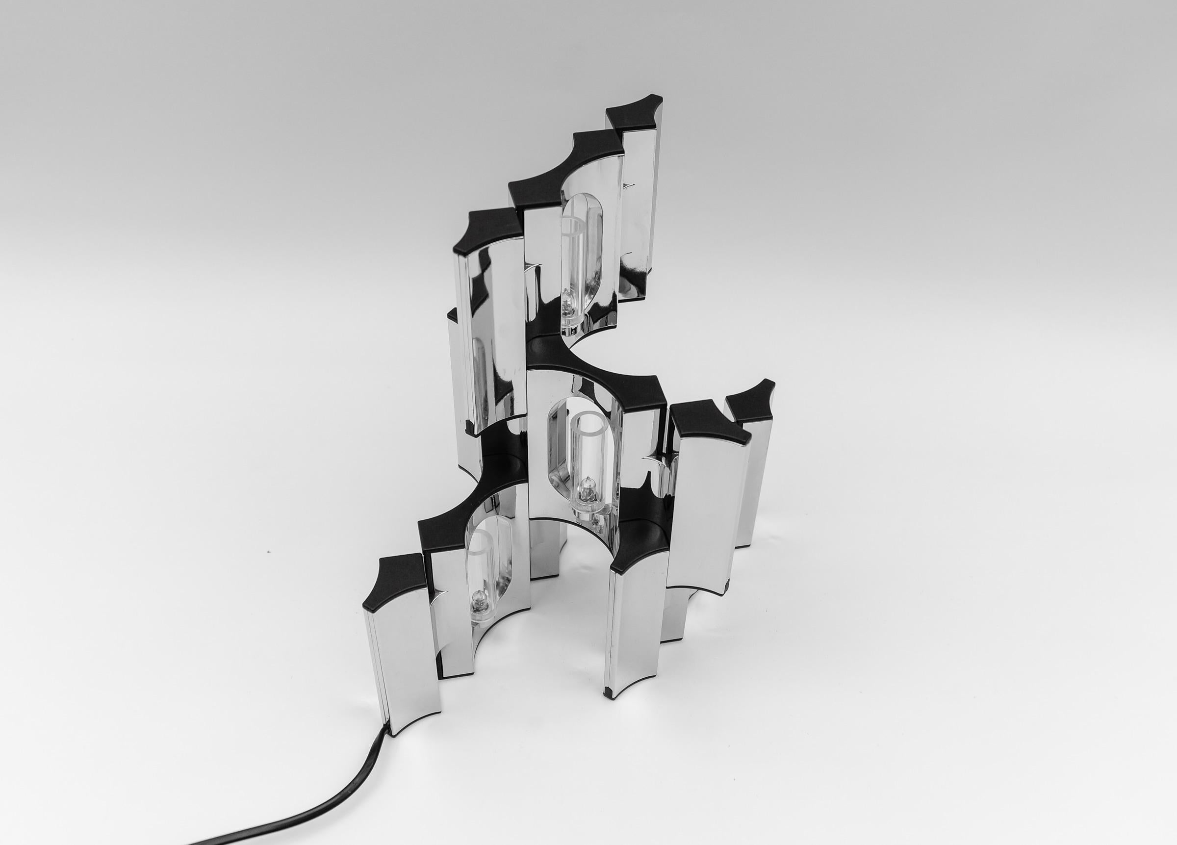 Pair of BMF Nagel Modular Table Lamps, 1960s Germany For Sale 12