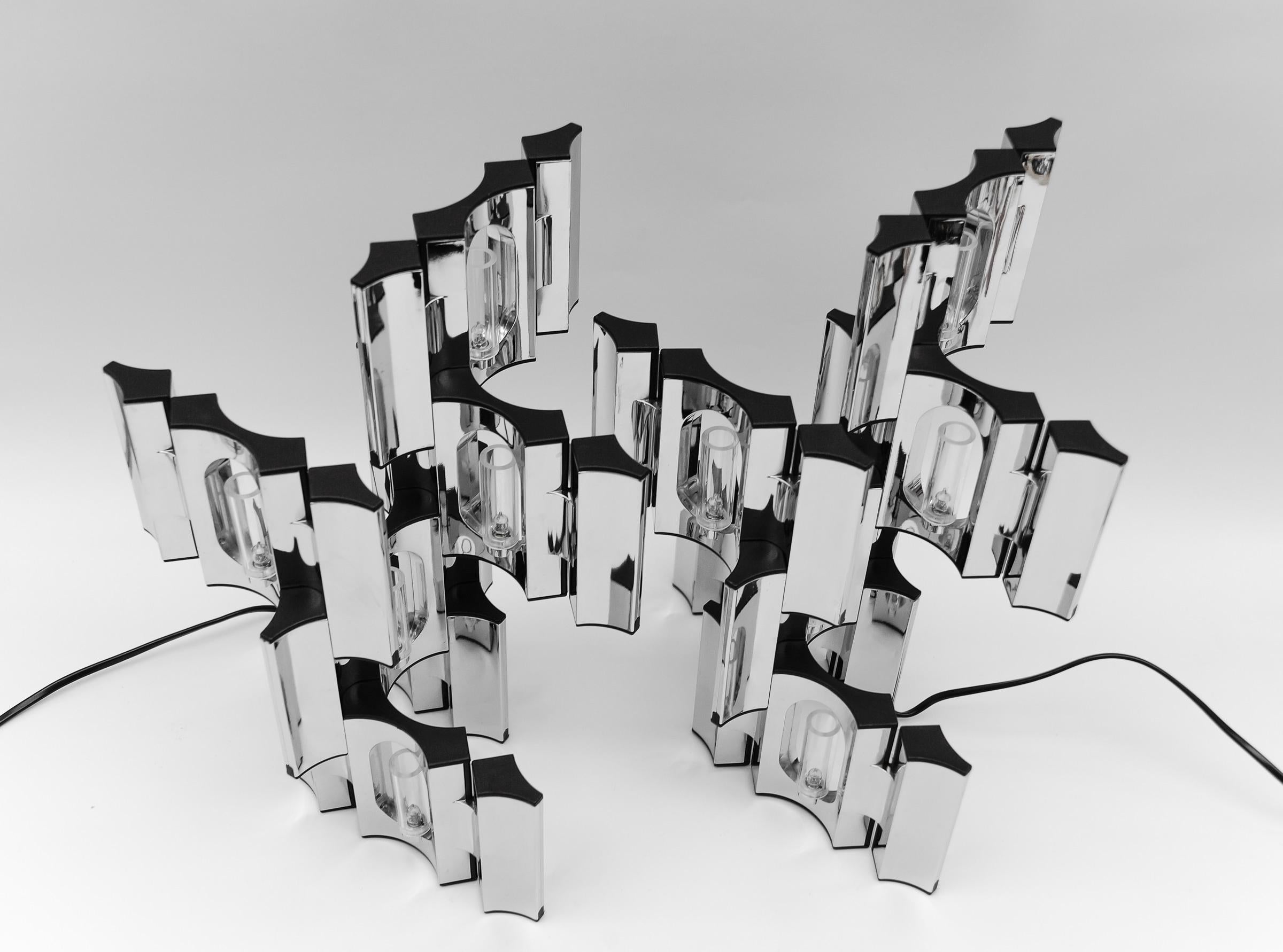 Pair of BMF Nagel Modular Table Lamps, 1960s Germany For Sale 15