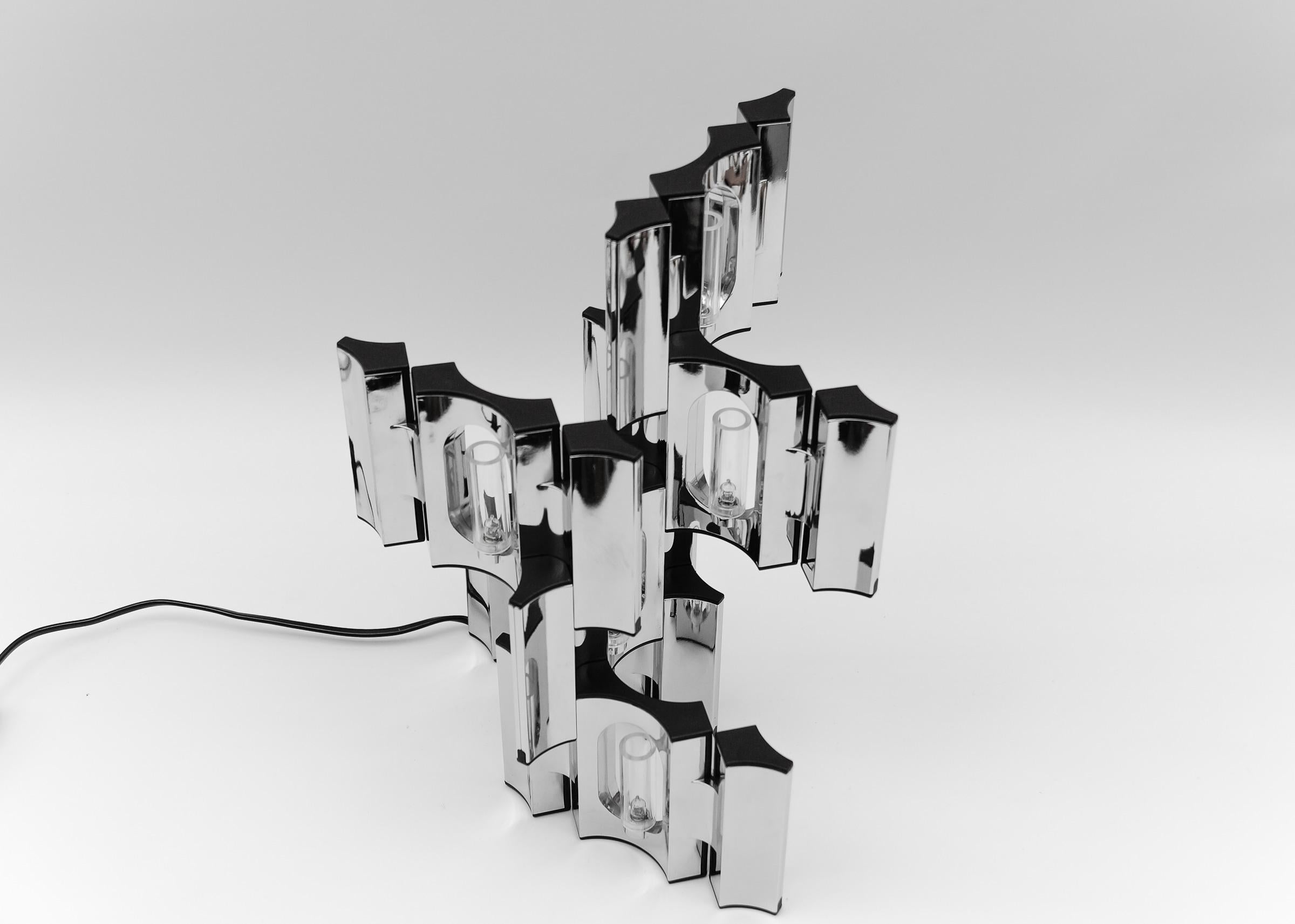 Pair of BMF Nagel Modular Table Lamps, 1960s Germany For Sale 1