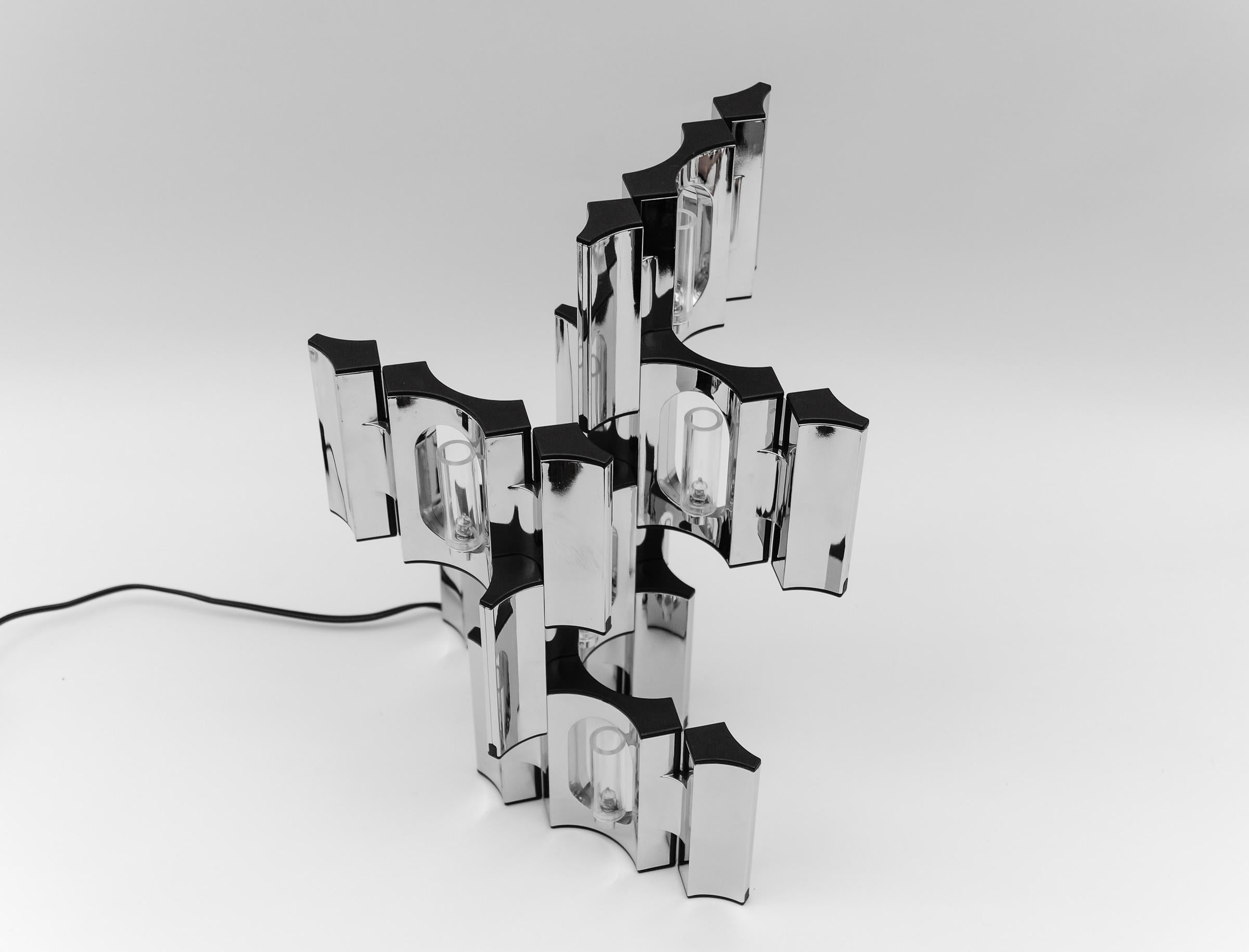 Pair of BMF Nagel Modular Table Lamps, 1960s Germany For Sale 1