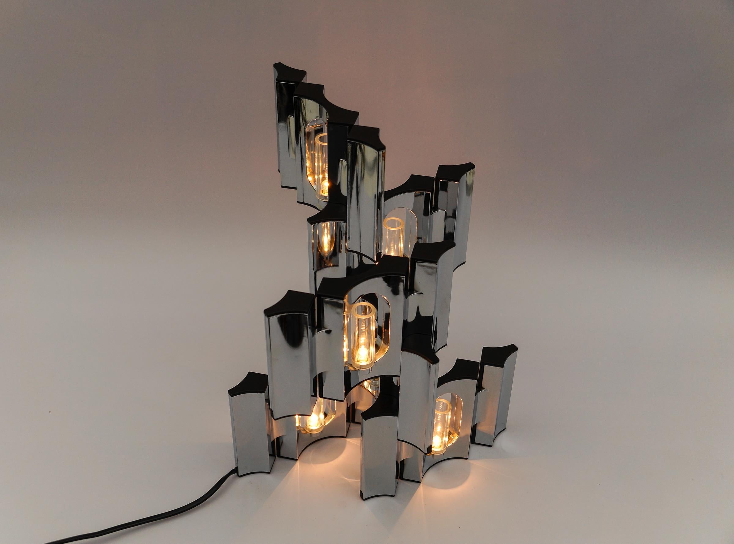 Pair of BMF Nagel Modular Table Lamps, 1960s Germany For Sale 2