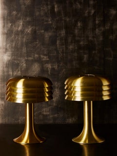 Pair of BN 26 Table Lamps by Hans Agne Jakobsson
