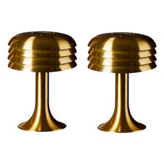 Pair of BN 26 Table Lamps by Hans Agne Jakobsson