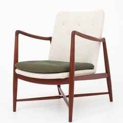 Pair of BO 59 Fireplace Chairs by Finn Juhl