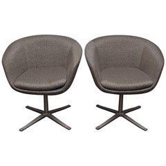 Pair of Bob Swivel Chairs by Pearson Lloyd for Coalesse