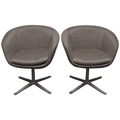 Pair of Bob Swivel Chairs by Pearson Lloyd for Coalesse 