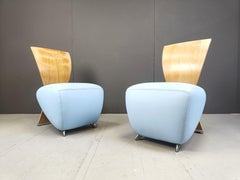 Paire de chaises longues Bobo de Dietmar Scharping pour Dauphin, années 2000