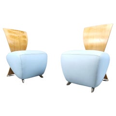 Pair of Bobo Lounge chairs by Dietmar Scharping for Dauphin, 2000s
