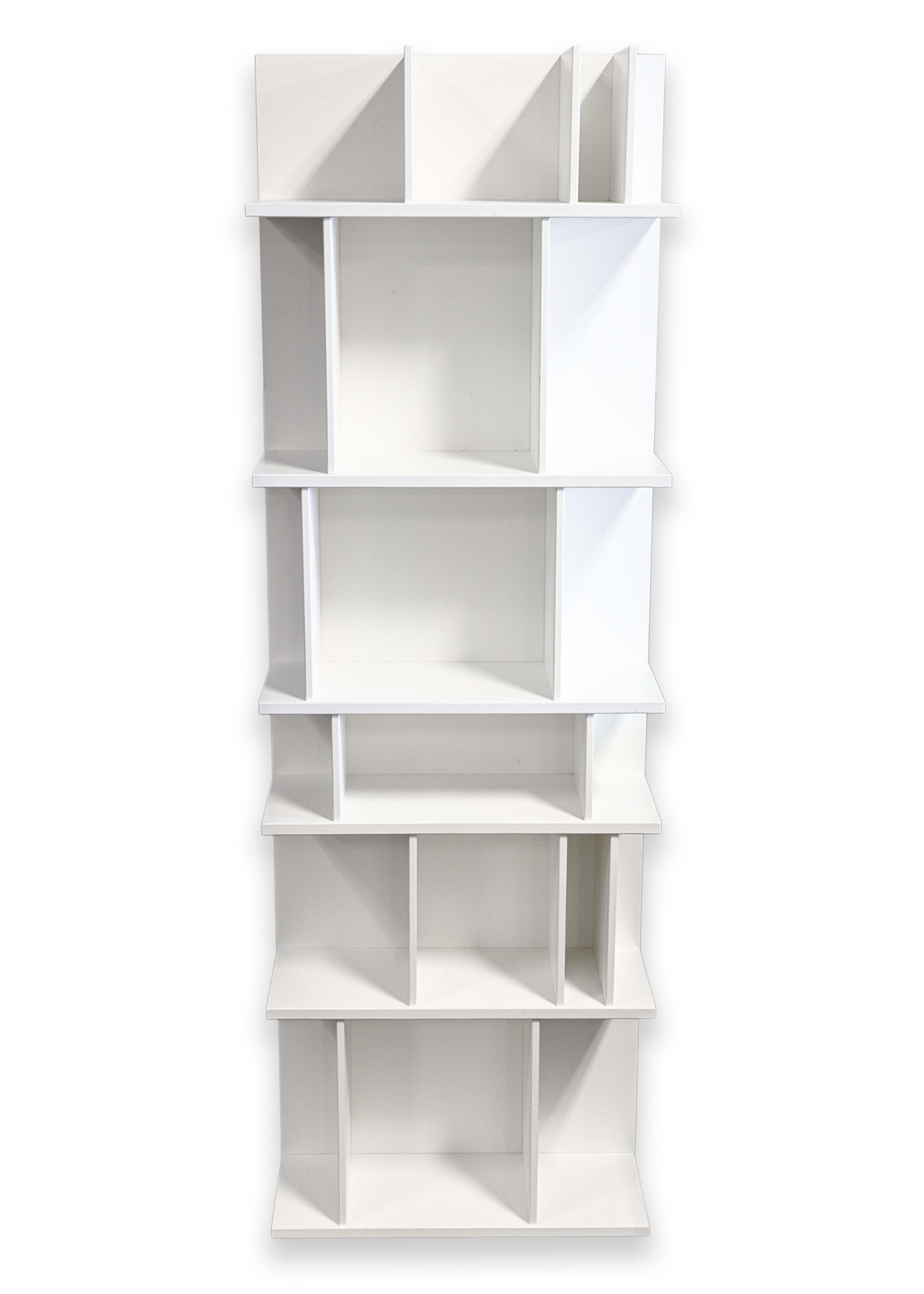 Coppia di scaffali contemporanei BoConcept Como System laccato bianco opaco in vendita 4