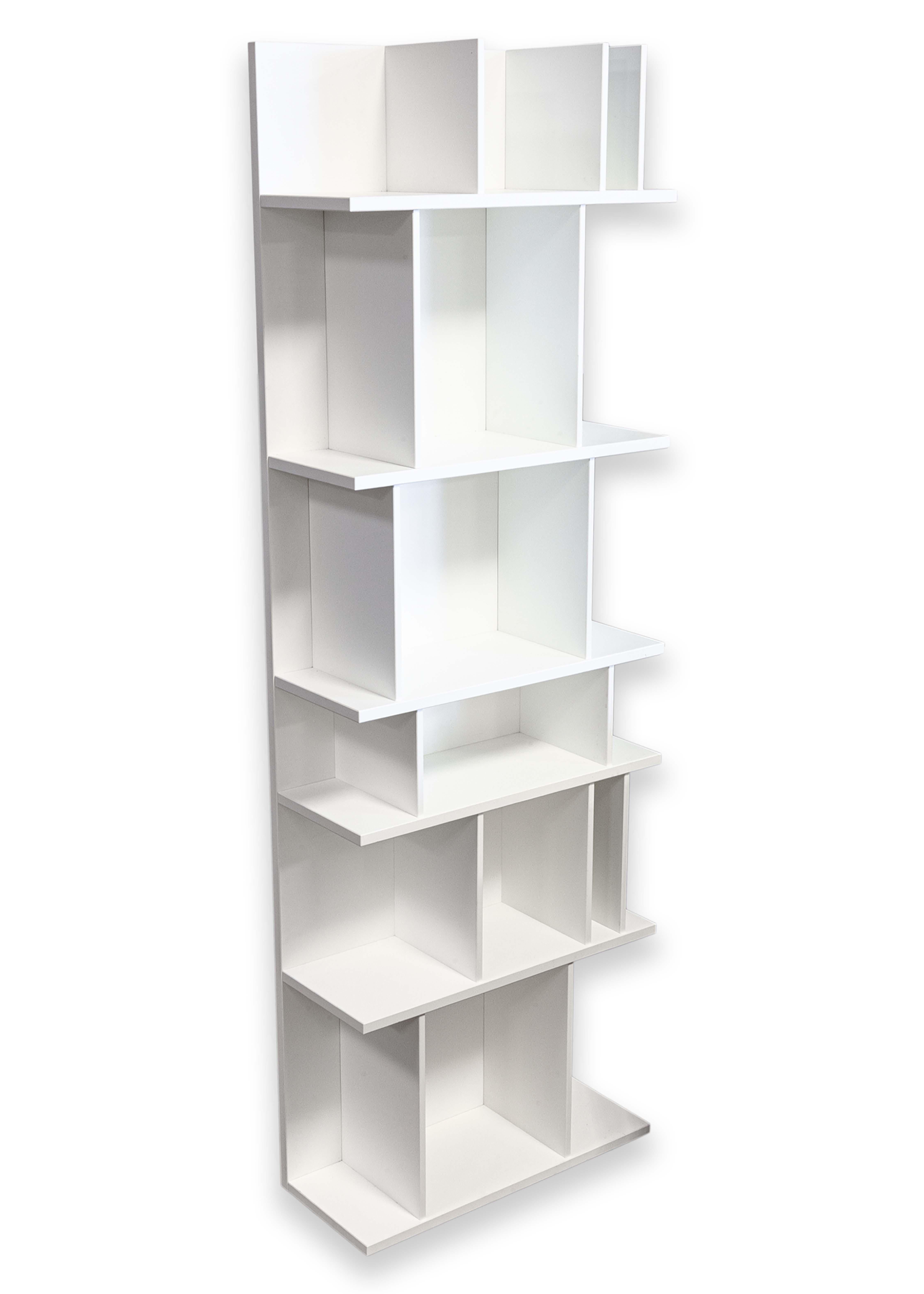 Coppia di scaffali contemporanei BoConcept Como System laccato bianco opaco in vendita 3